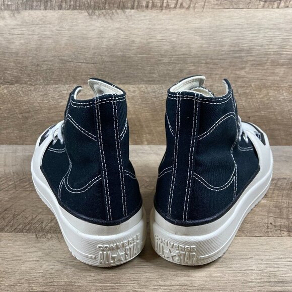 Converse Chuck Taylor All Star Construct Workwear Black Platform Womens 8.5 NEW - Picture 5 of 9